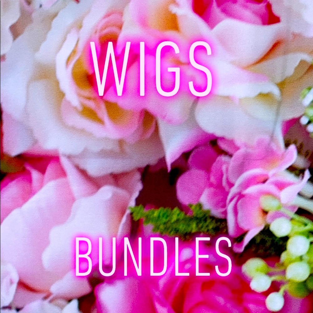 Wigs/ Bundles Section